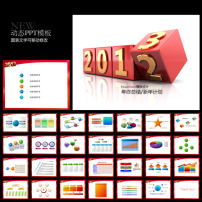 2013年终总结新年计划业绩报告ppt