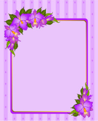 紫色花朵相框模板下载(图片编号:1113825)__婚