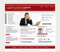 公司商务计划策划方案参考网站模板下载(图片