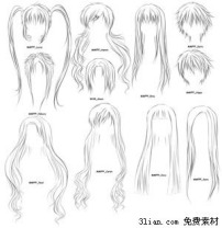 <em>美少女漫画</em>眼睛笔刷模板<em>下载</em>(图片编号:10891