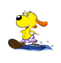 卡通狗狗图片素材_卡通狗狗图片素材免费下载