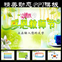 教师节教育培训感恩报告总结PPT