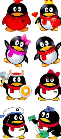 QQ企鹅模板下载(图片编号:679236)__其他矢量