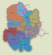 红河州行政区划简图图片