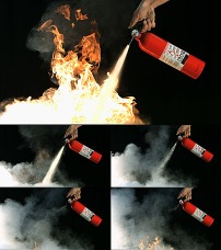 消防灭火高清视频素材