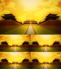 唐朝大明宫宫殿皇宫图片