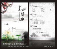 个人求职简历模板设计1图片
