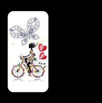 简约时尚立体水钻手机壳图案设计模板下载模板