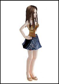 3d<em>人体</em>模特<em>女人</em>人物模型服装模特模板下载(图