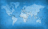 世界地图地中海蓝色背景图片