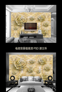 电视墙壁画贴图图片素材_电视墙壁画贴图图片