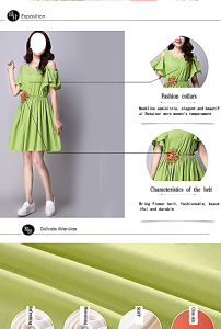 速卖通女装详情页模板阿里巴巴外贸