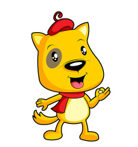 小黄狗图片素材_小黄狗图片素材免费下载_小