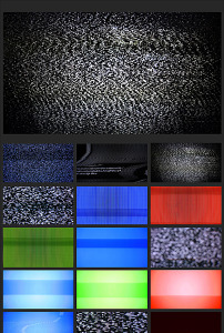 电视机画面故障信号干扰效果6模板下载(图片编