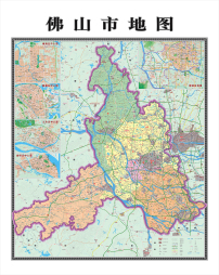 佛山地图图片素材_佛山地图图片素材免费下载