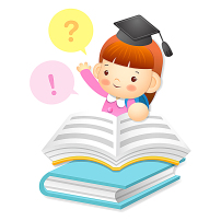 卡通小博士读书第一名模板下载(图片编号:148