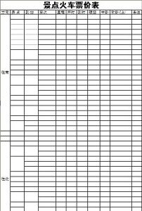 经济普查试点普查表填报范围一览表模板下载(