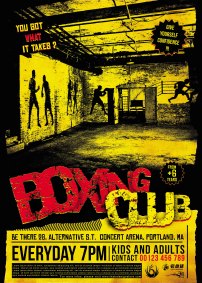 国外冒险恐怖俱乐部psd海报海报设计素材_国