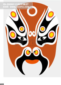 包公脸谱和曲谱的区别_包公脸谱