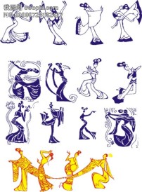 <em>舞蹈美女</em>模板下载(图片编号:783939)__文化艺